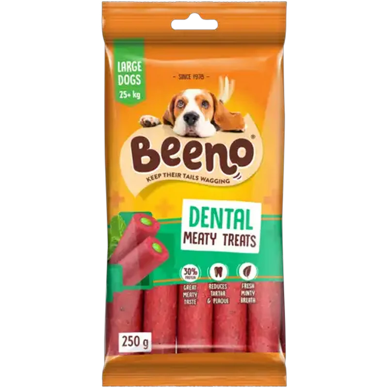 BEENO Meaty Dental Large Dog Treat 250g