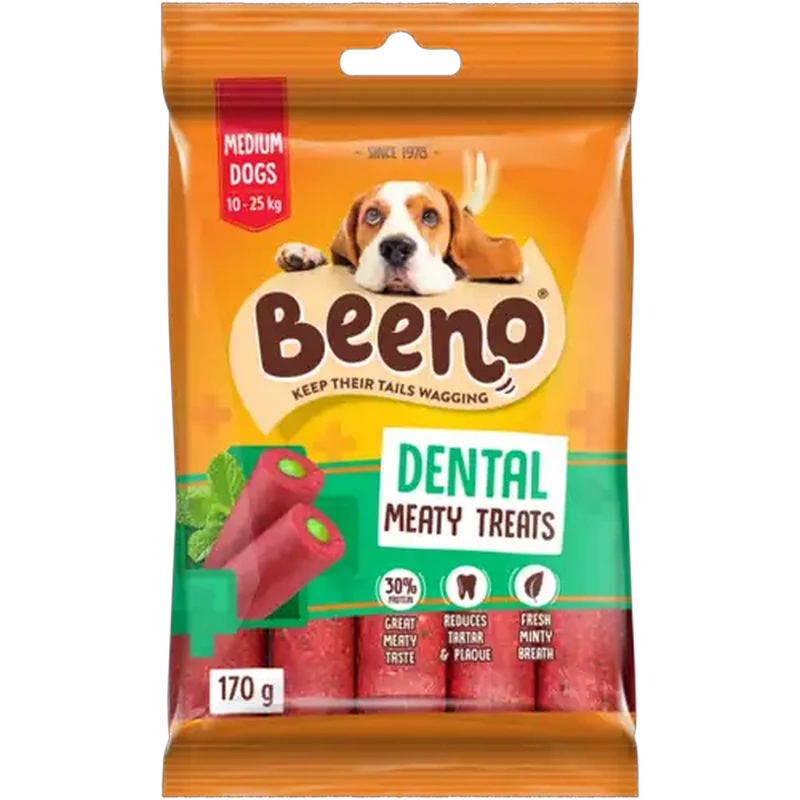 BEENO Meaty Dental Medium Dog Treat 170g