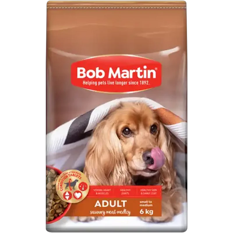 Bob Martin Complete Condition Hearty Meat Medley Flavoured Dog Food For Smaller Dogs 6kg