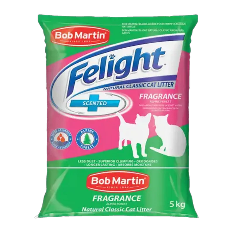 Bob Martin Felight Fragranced Cat Litter 5kg