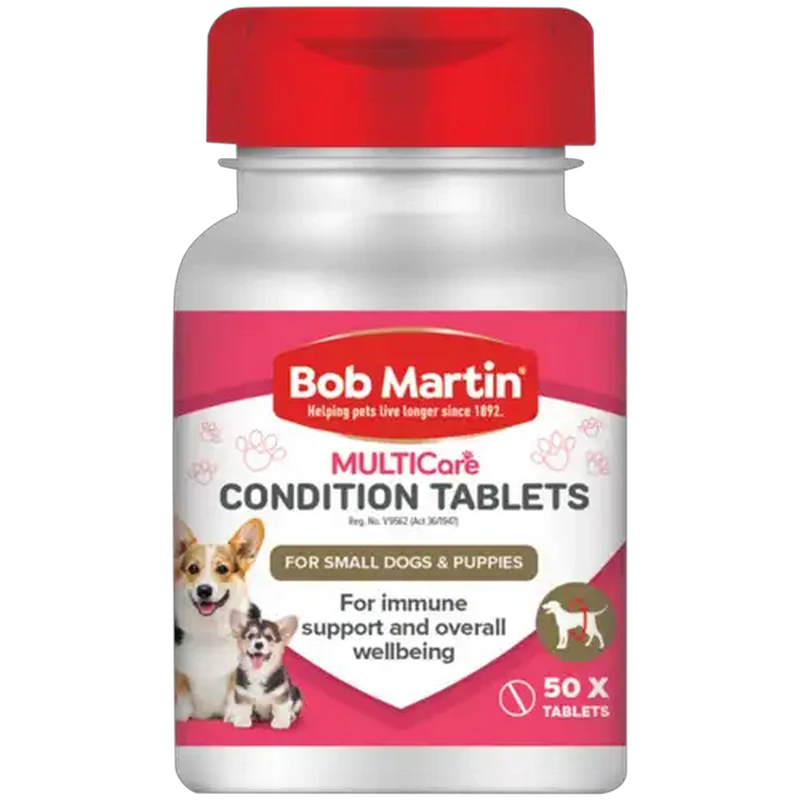 Bob Martin Multicare Small Condition Tablets for Dogs & Puppies 50-Pack