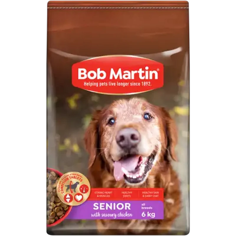 Bob Martin Savoury Chicken Flavoured Adult Dog Food 6kg