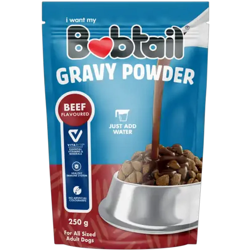 Bobtail Beef Flavoured All Gravy Powder 250g