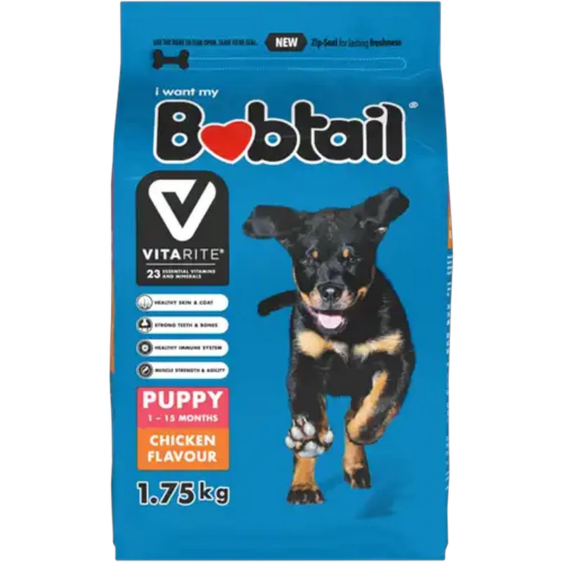 Bobtail Chicken Flavoured Puppy Food 1.75kg