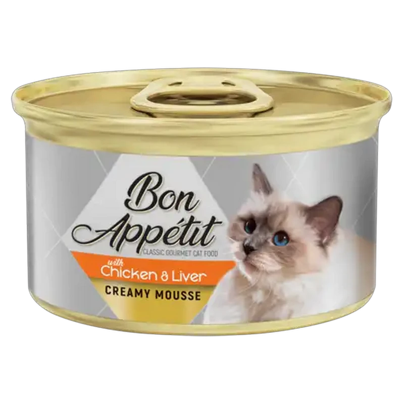 Bon Appetit Classic Chicken & Liver Cat Food 85g