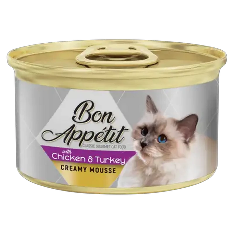 Bon Appetit Classic Chicken & Turkey Cat Food 85g