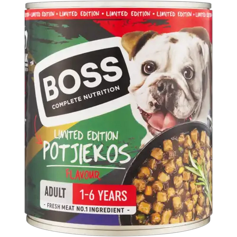 Boss Potjiekos Flavour All Limited Edition Adult Wet Dog Food 775g