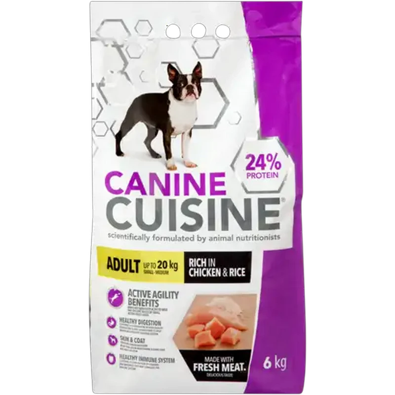 Canine Cuisine Chicken & Rice Small-Medium Adult Dog Food 6kg
