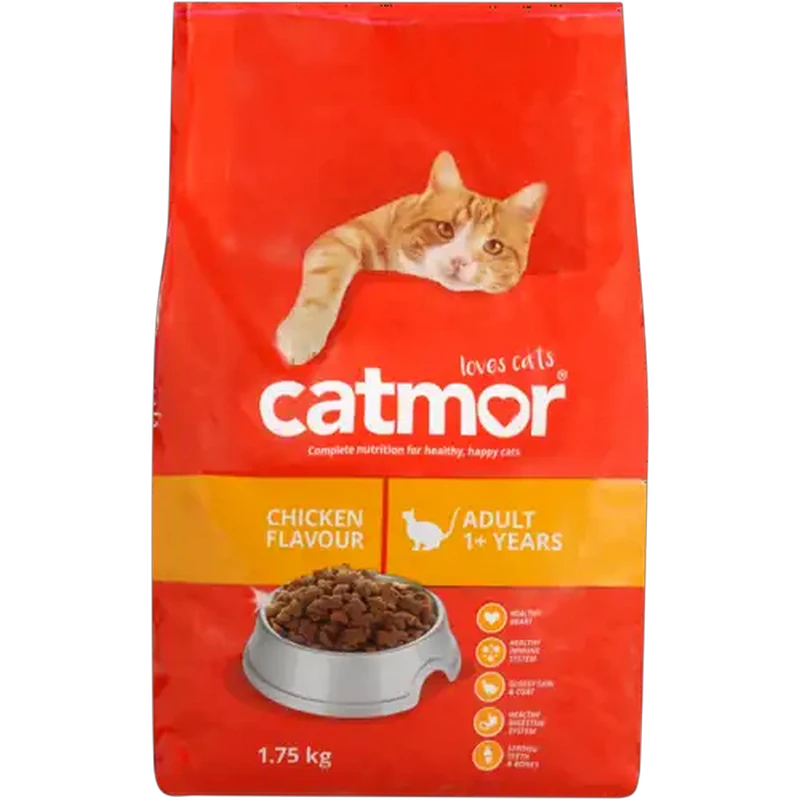 Catmor Chicken Flavoured Dry Cat Food 1.75kg