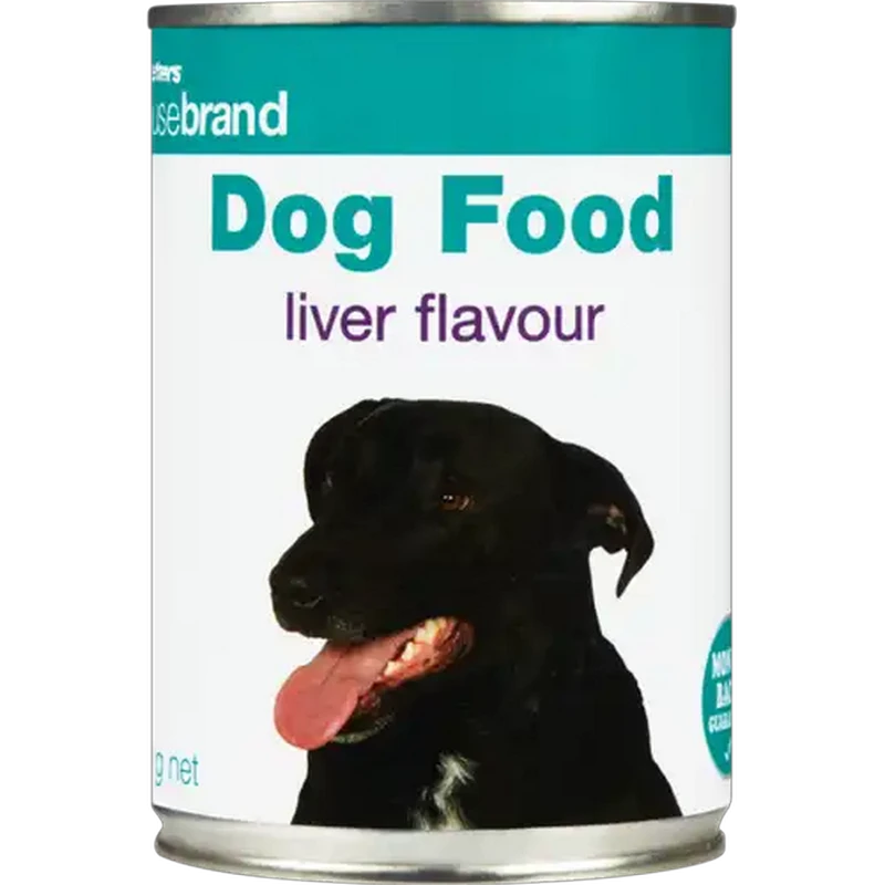 Checkers Housebrand Liver All Breed Dog Food Can 420g