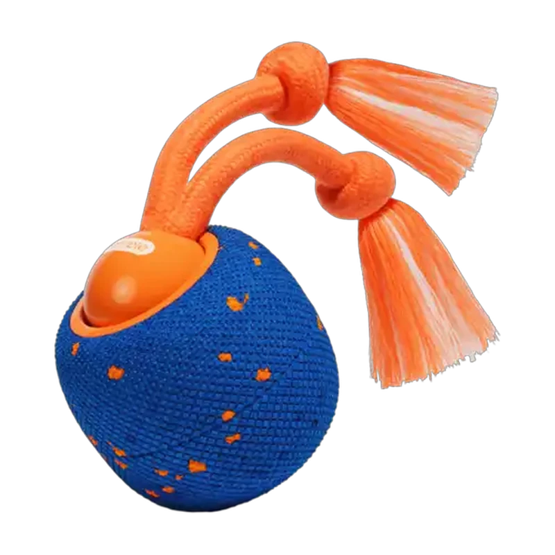 Cheerble Wicked Rolly Ball Royal Blue Dog Toy