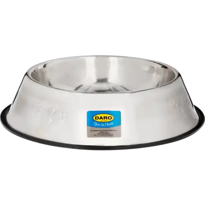 Daro Anti-Skid Stainless Steel Dog Bowl Extra Large