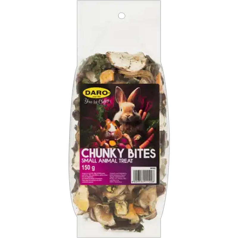 Daro Chunky Bites Small Animal Treat 150g