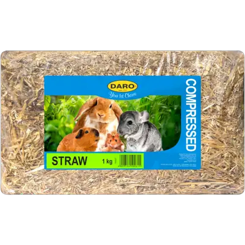 Daro Compressed Straw Pet Bedding 1kg