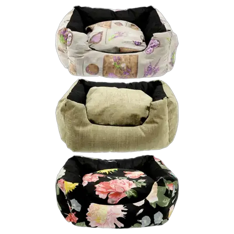 Daro Deluxe Small Dog Bed (Print May Vary)
