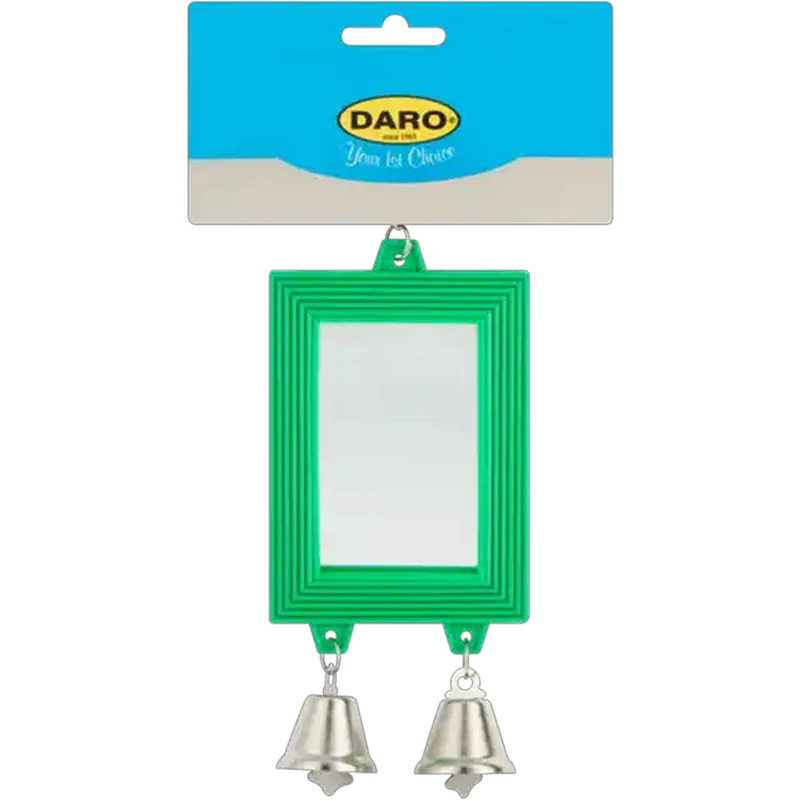 Daro Double Sided Rectangular Bird Mirror (Colour May Vary)