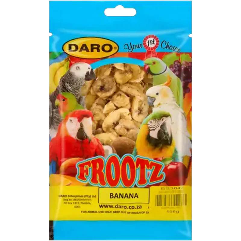 Daro Frootz Banana Bird Treats 100g