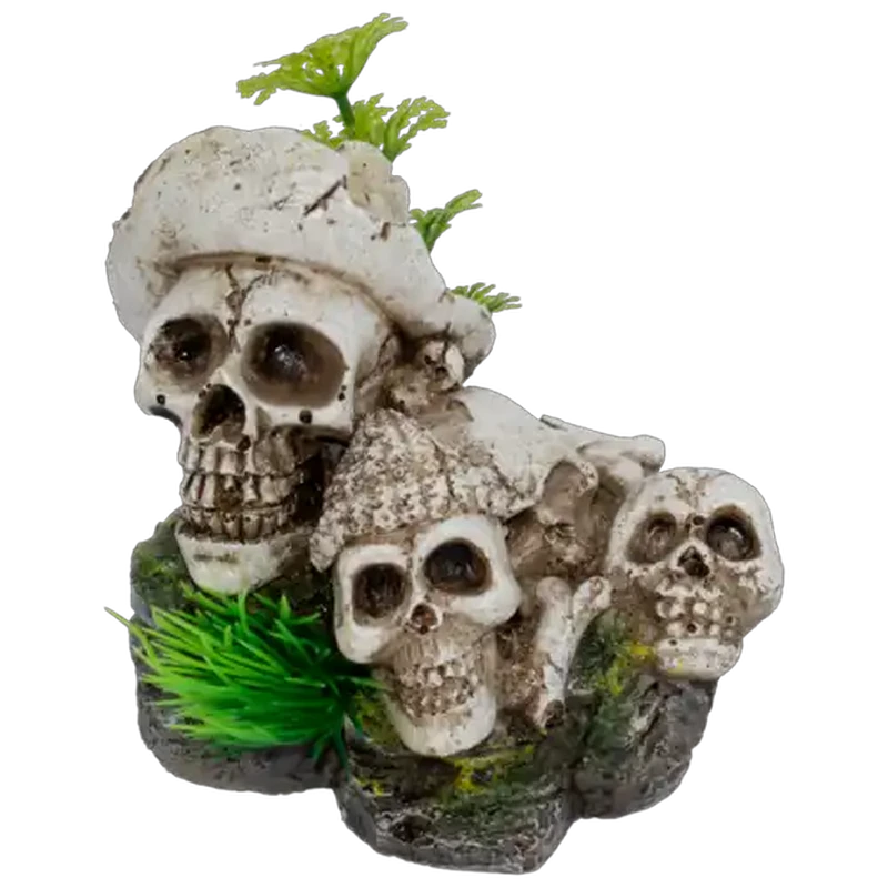 Daro Skull Aquarium Ornament