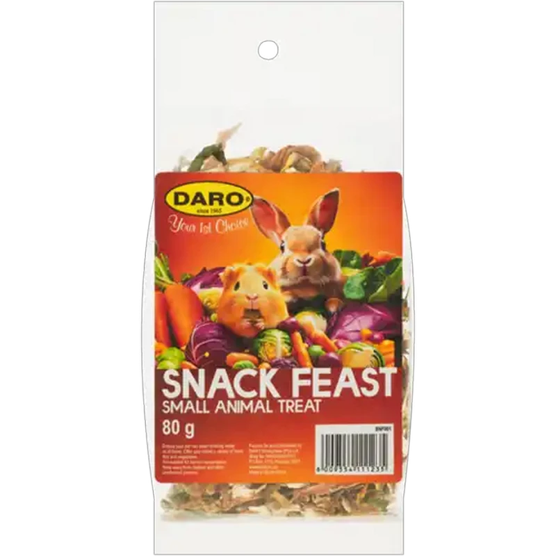 Daro Snack Feast Small Animal Treat 80g