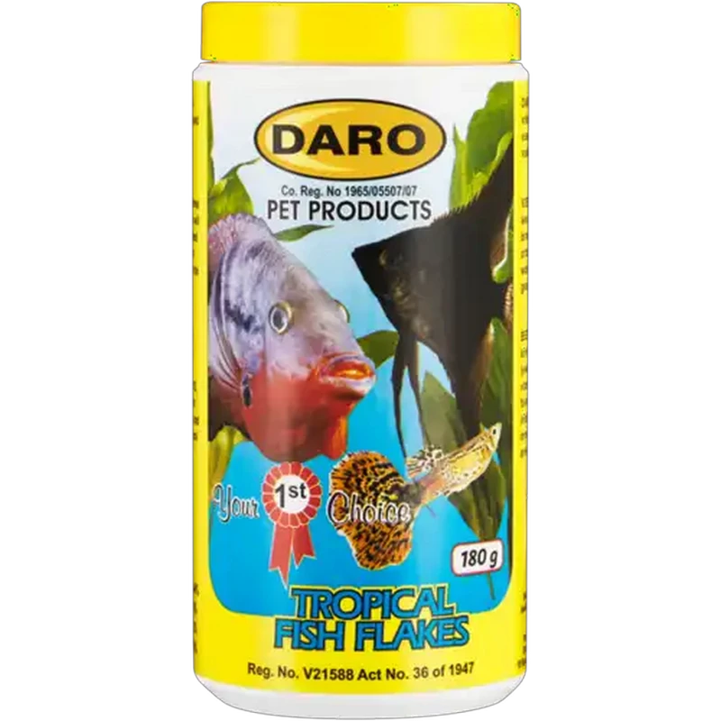 Daro Tropical Fish Food Flakes 180g