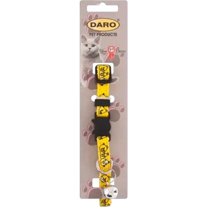Daro Yellow Angry Bird Break-Away Cat Collar