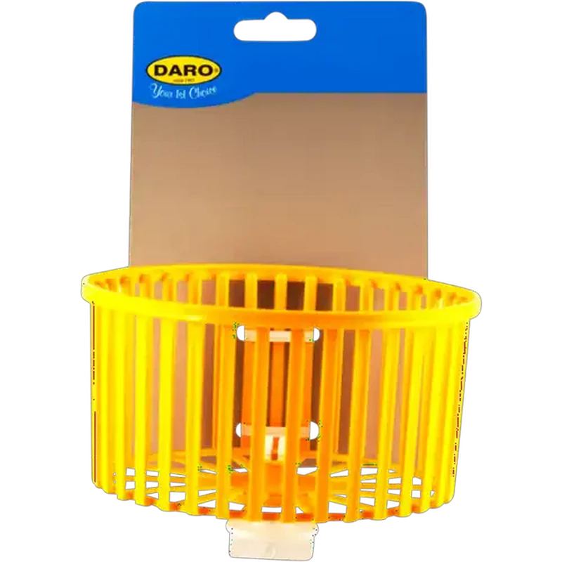 Daro Yellow Plastic Clip On Cage Hamster Wheel 160mm