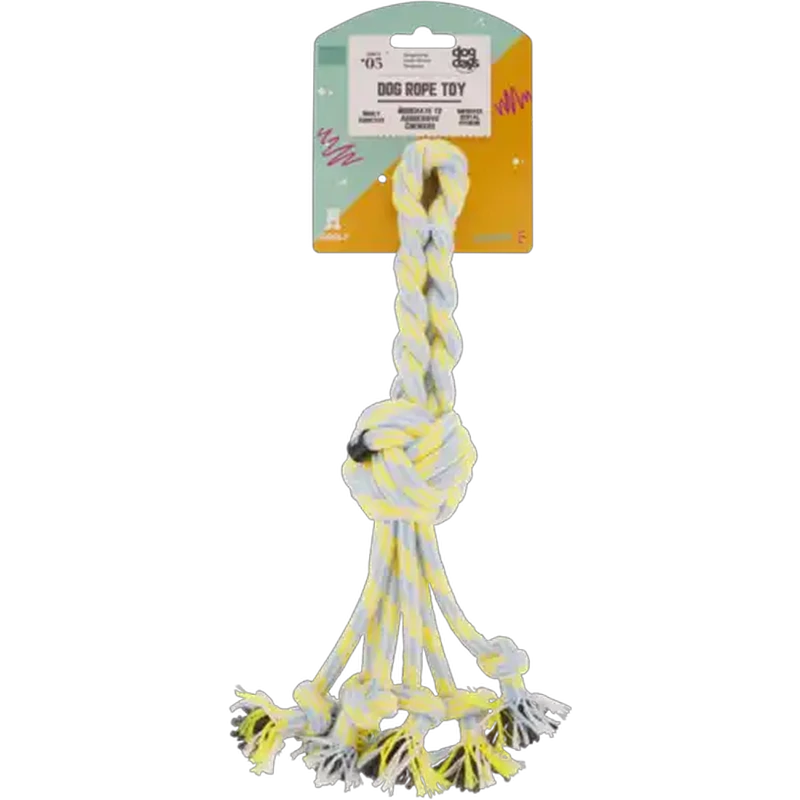 Dog Days Ball with Tassel Rope Dog Toy