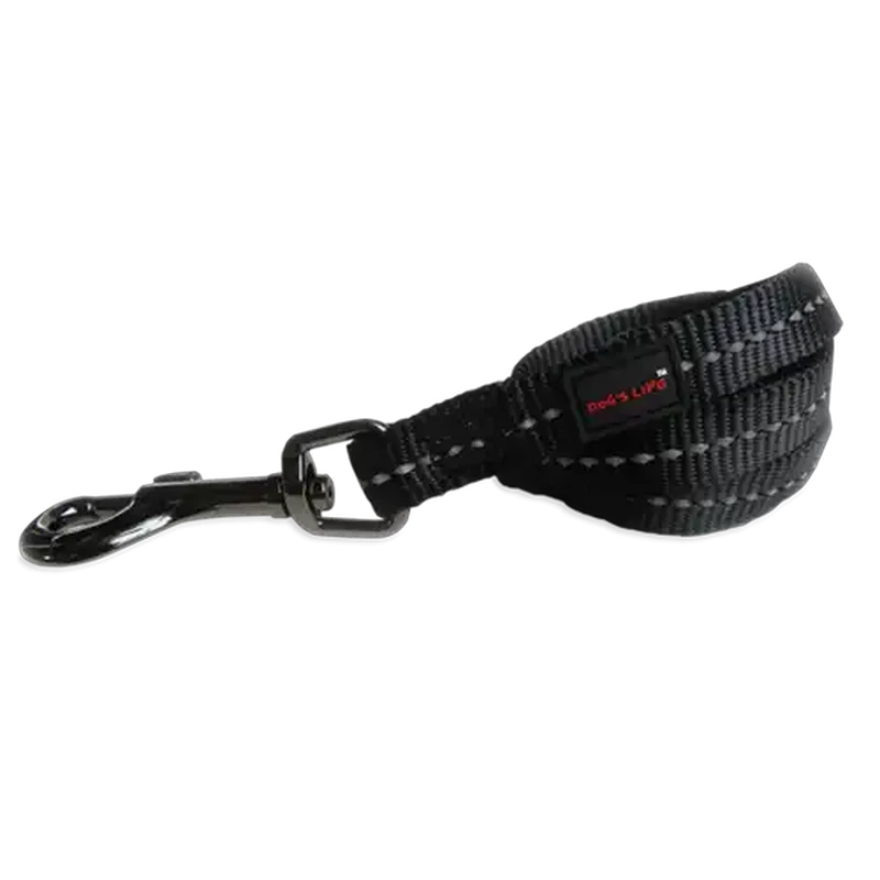 Dog's Life Black Supersoft Reflective Webbing Lead (X Large)