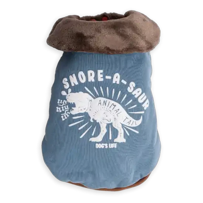 Dog's Life Blue Snore-A-Saur Pet Jacket 7XL