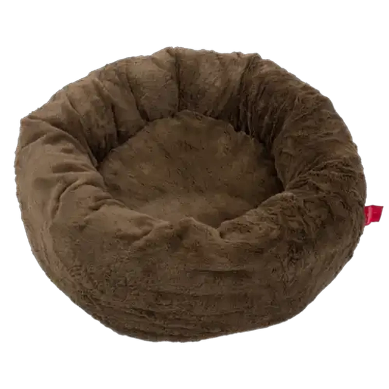 Dog's Life Brown Calming Cuddler Pet Bed XL