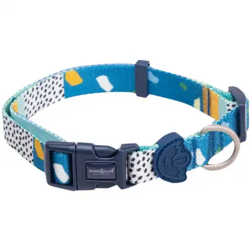 Dog's Life Designer Pooch Tarrazo Blue Dog Collar X-Large