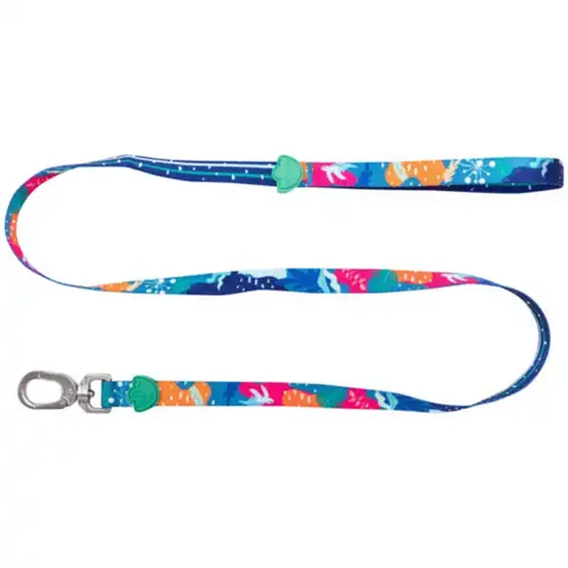 Dog's Life Designer Pooch Under the Sea Blue Dog Leash Large