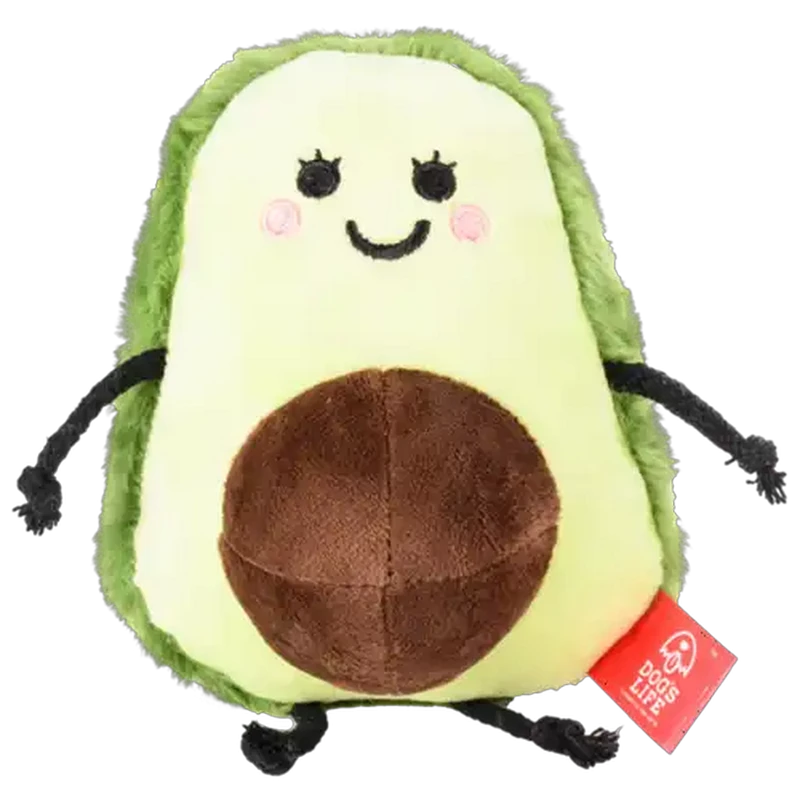 Dog's Life Green Avacado Surprise Dog Toy