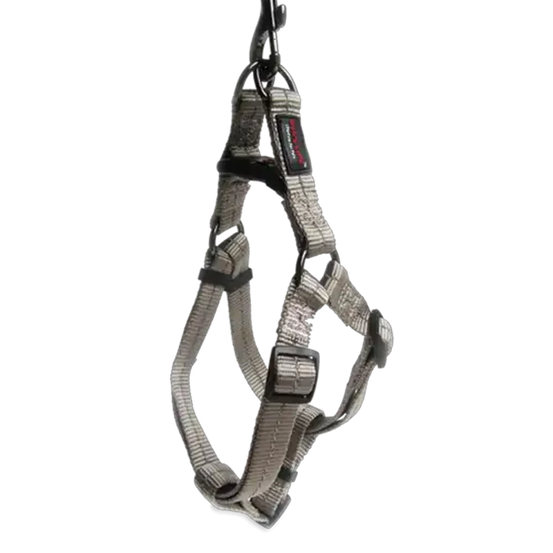 Dog's Life Grey Supersoft Reflective Webbing Step In Harness (X Large)