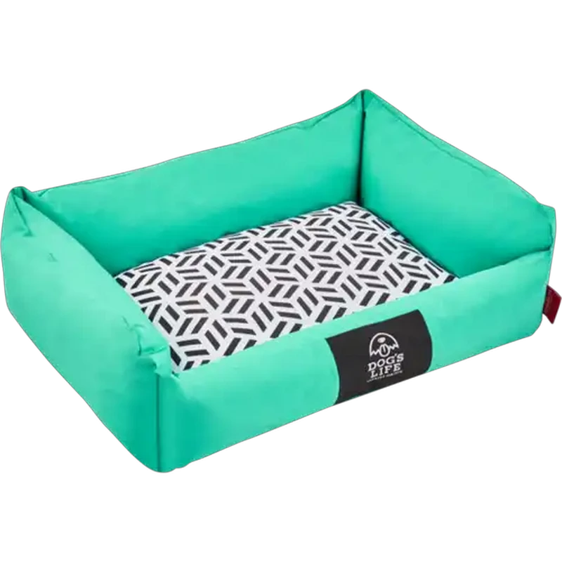 Dog's Life Large Turquoise Urban Lounger Dog Bed