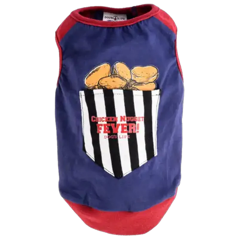 Dog's Life Navy Chicken Nugget Fever Small