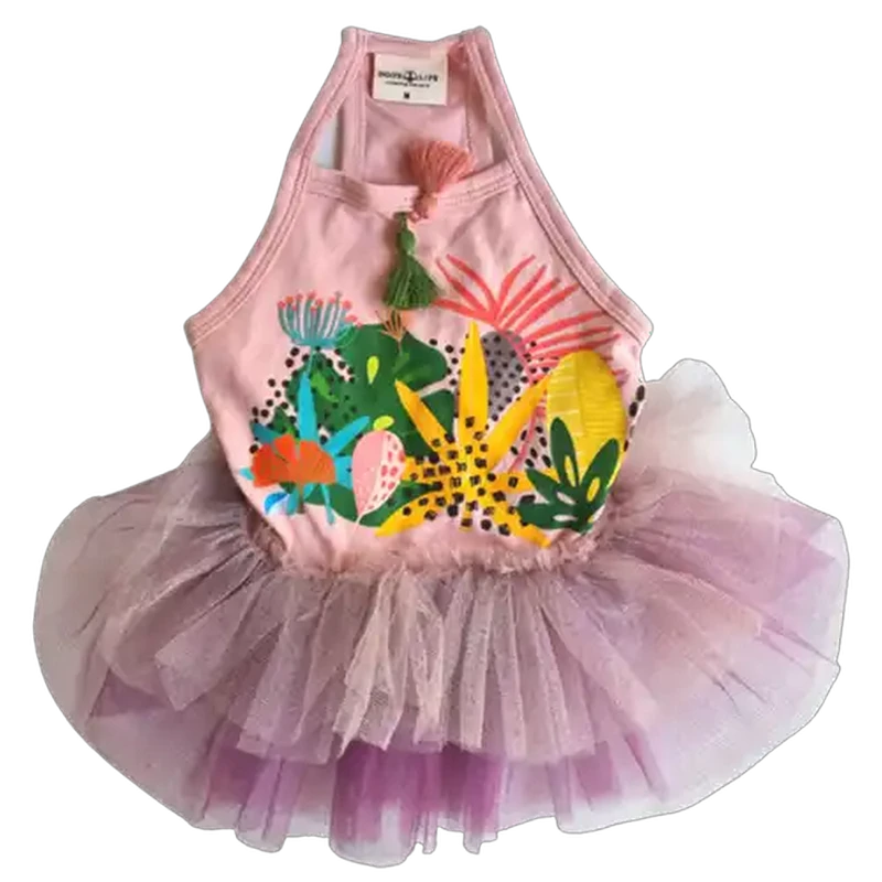 Dog's Life Pink Tulle Pet Dress Small
