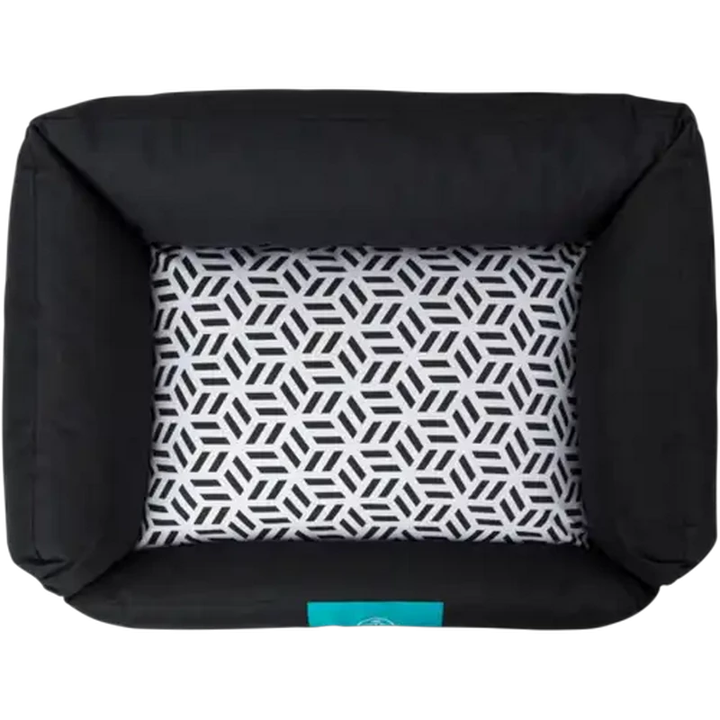 Dog's Life Small Black Urban Lounger Dog Bed