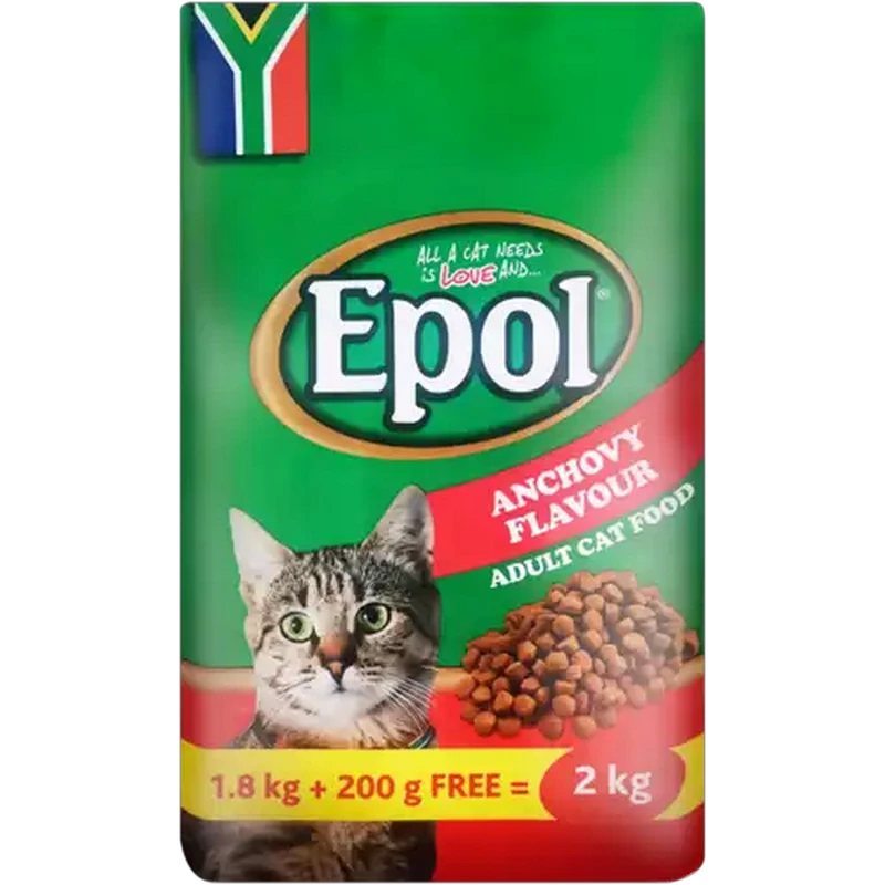 Epol Anchovy Flavour Adult Dry Cat Food 2kg
