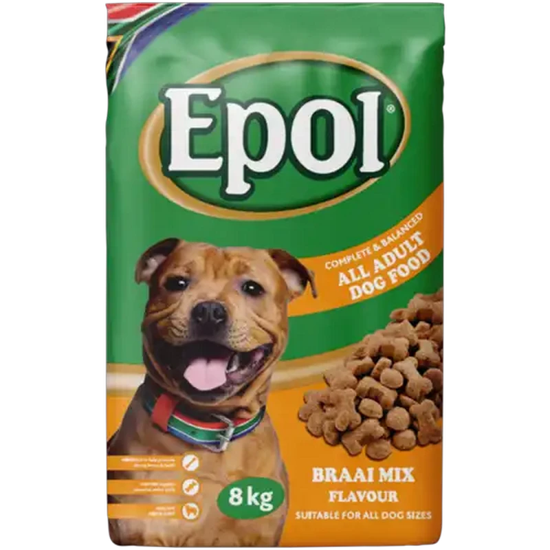 Epol Braai Mix Flavour All Adult Dry Dog Food 8kg