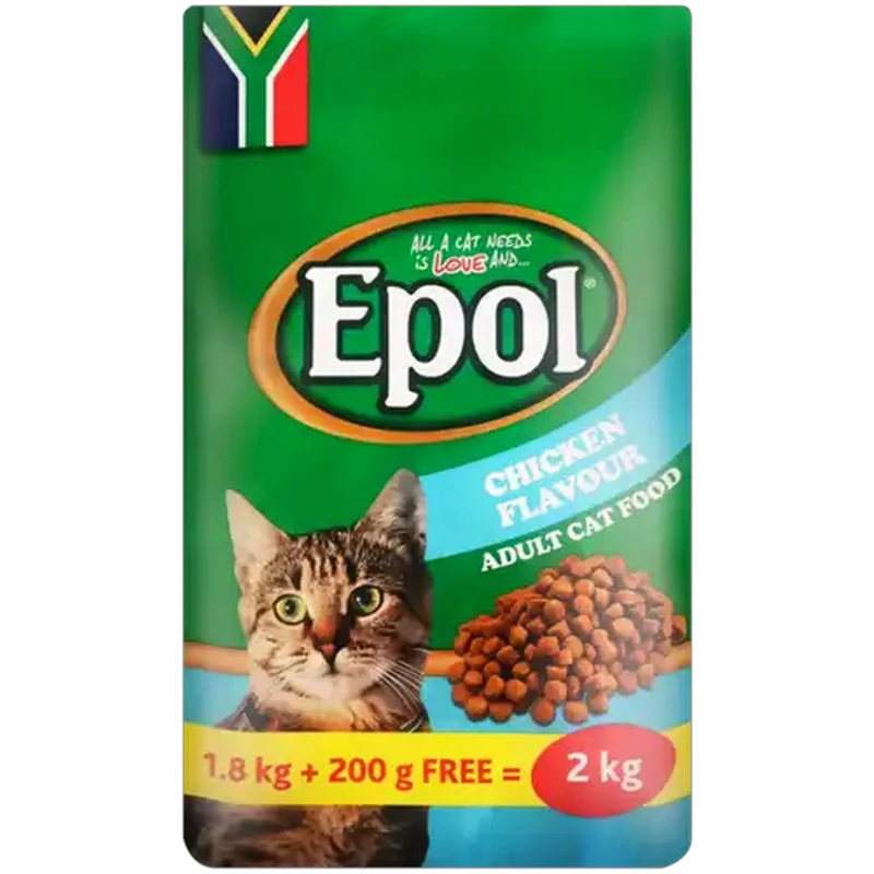 Epol Chicken Flavour Adult Dry Cat Food 2kg