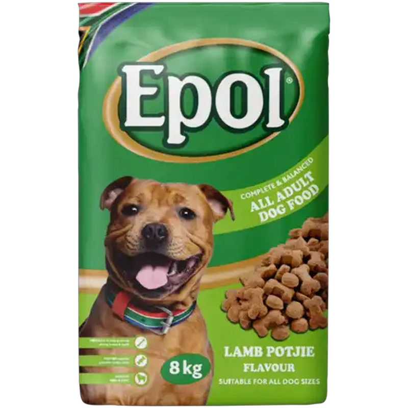 Epol Lamb Potjie Flavour All Adult Dry Dog Food 8kg