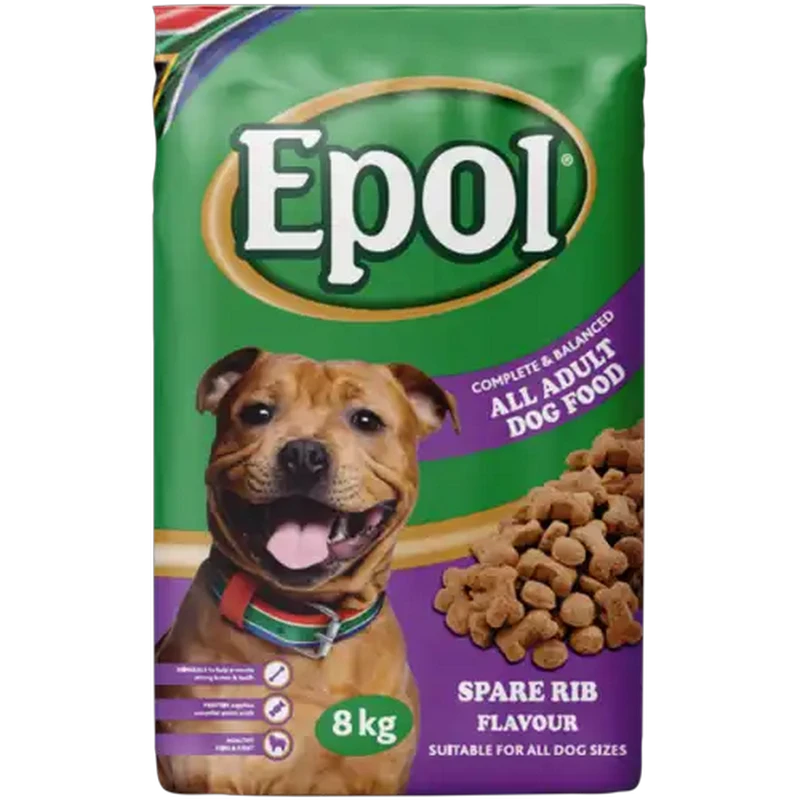Epol Spare Rib Flavour All Adult Dry Dog Food 8kg