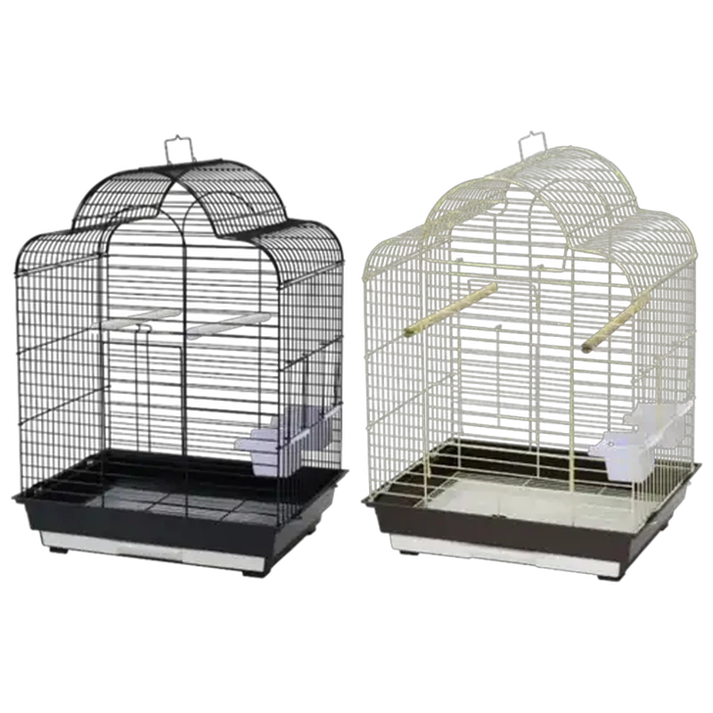 Grakim Assorted Cockatiel Bird Cage 52x41x71cm (Colour May Vary)
