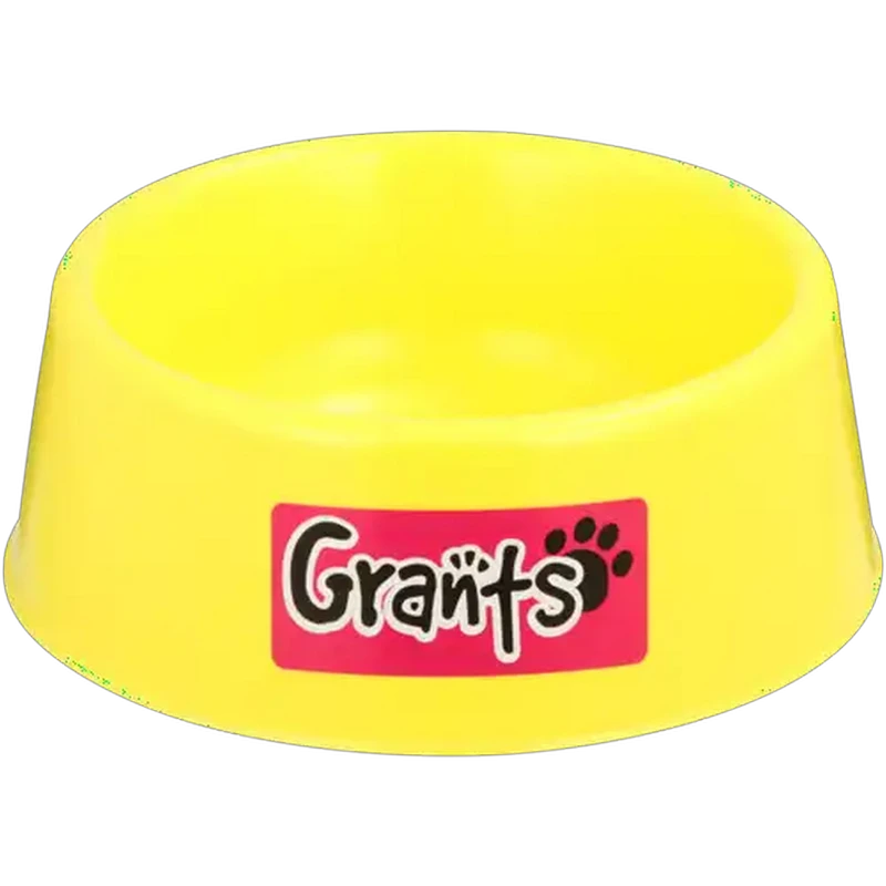 Grants Large Plastic Dog Bowl (Colour May Vary)