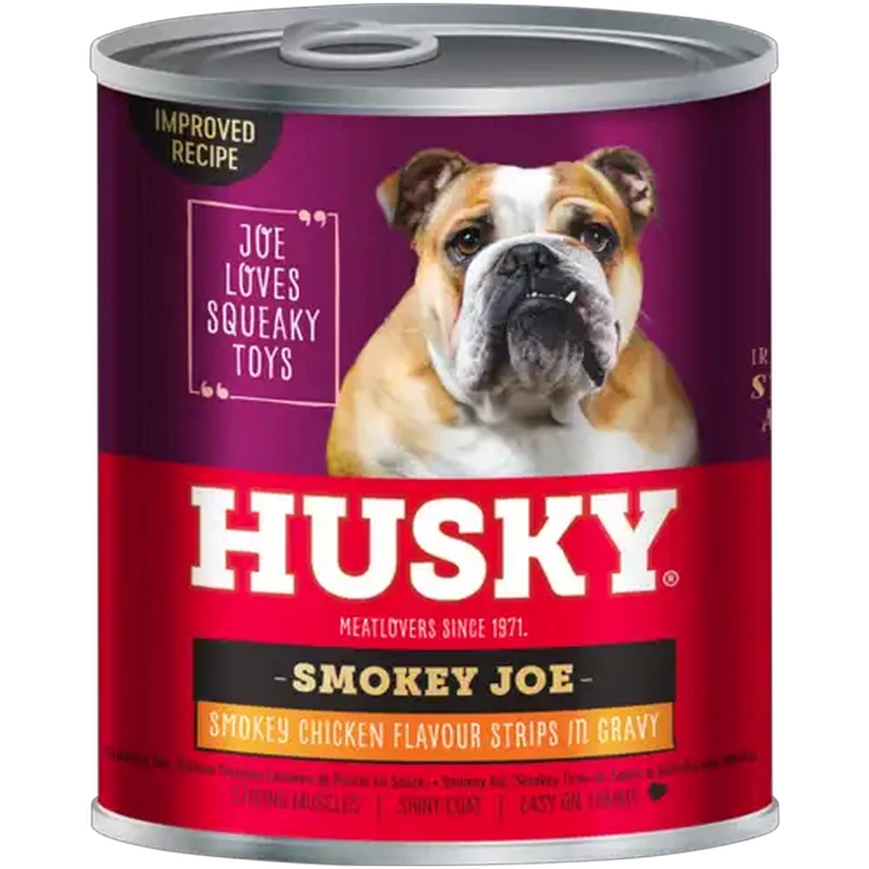 Husky Smokey Joe Smokey Chicken Flavoured Dog Food 775g