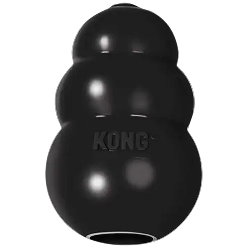 Kong Extra Large Black Extreme Rubber Dog Treat Toy