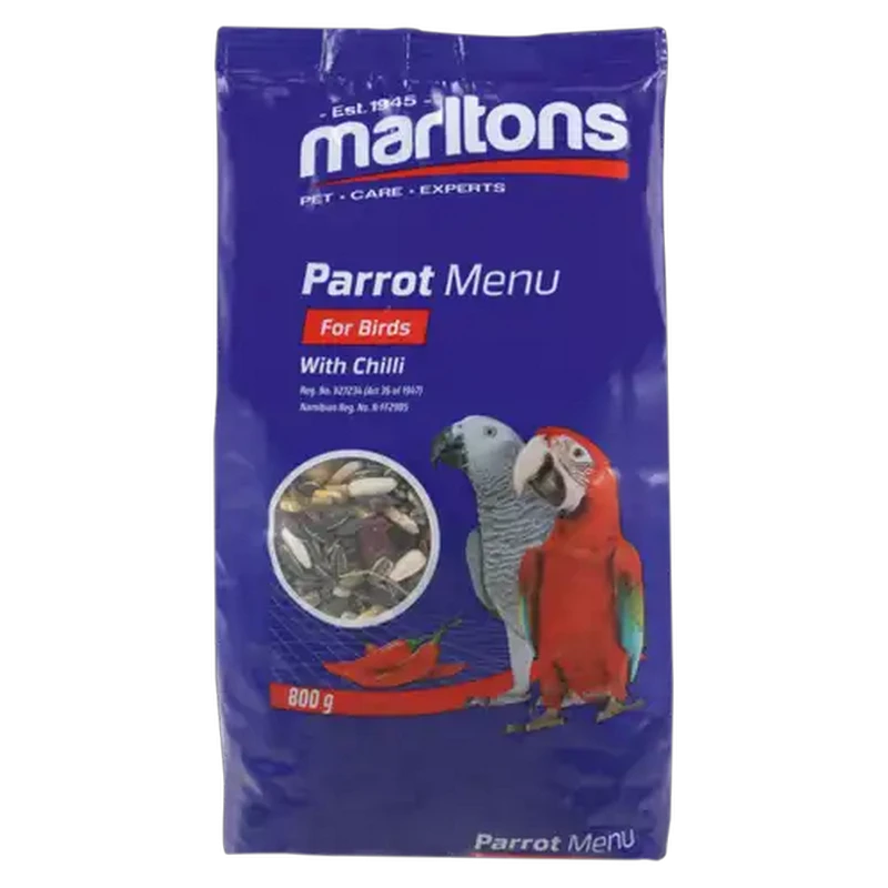 Marltons Chilli Parrot Food 800g
