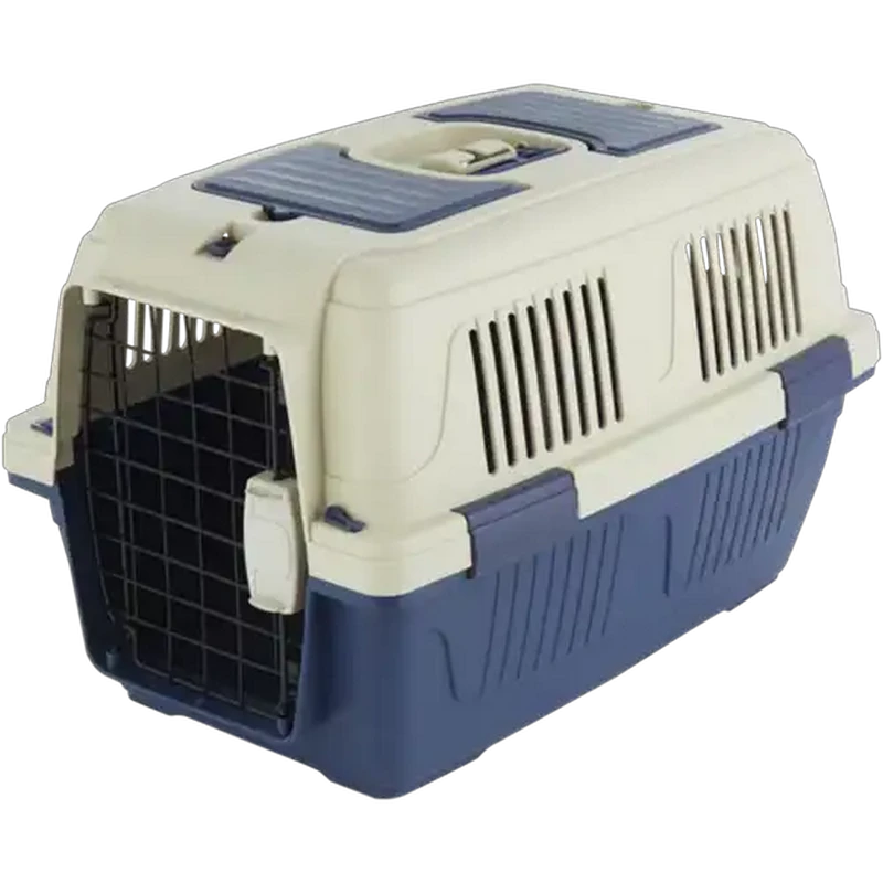 Marltons Deluxe Plastic Pet Carrier 63cm x 41cm x 40cm