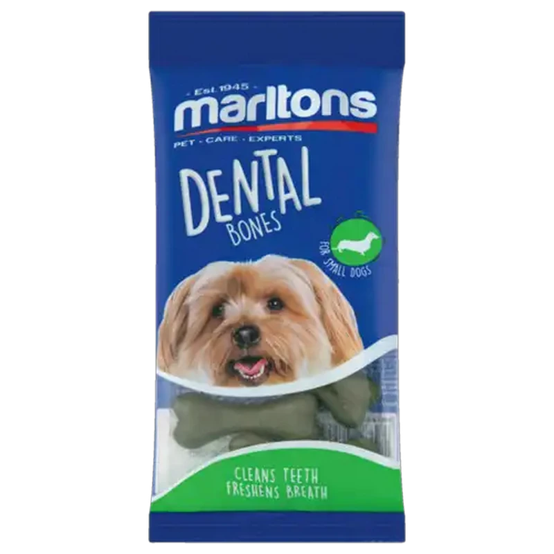 Marltons Dental Bones Small Dog Treat 6 Pack